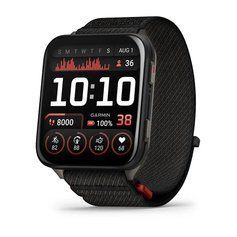 Смарт-часы Garmin Venu X1 черно-сланцевый титан с черным нейлоновым ремешком ComfortFit 010-02980-02 фото