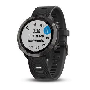 Смарт-часы Garmin Forerunner 645 Music серые с черным ремешком 010-01863-32 фото