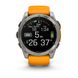 Смарт-годинник Garmin fenix 8 AMOLED (51 мм) Sapphire титан помаранчевий/графіт 010-02905-11 фото 8