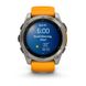 Смарт-часы Garmin fenix 8 AMOLED (51 мм) Sapphire титан оранжевый/графит 010-02905-11 фото 2