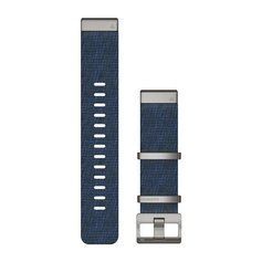 Ремінці для годинника Garmin QuickFit 22 нейлонові жаккардового плетіння, індиго 010-12738-02 фото