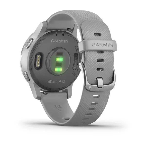 Смарт-часы Garmin vivoactive 4S пыльно-серые с серебристым безелем 010-02172-03 фото