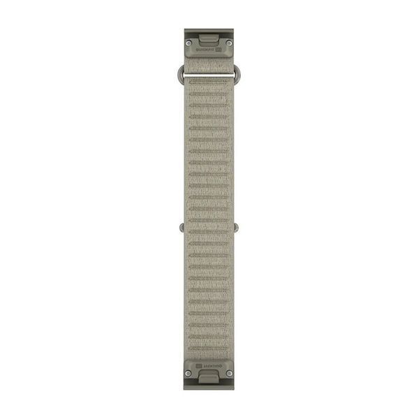 Ремешок для часов Garmin QuickFit 20 тканевый ComfortFit оливково-серый (короткий) 010-14506-18 фото