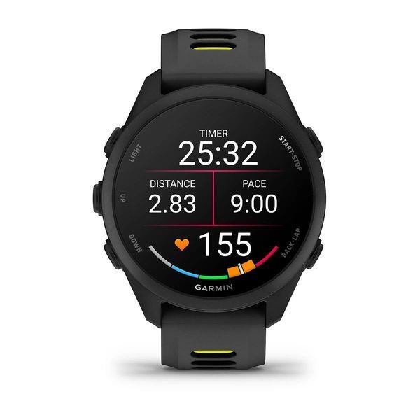 Смарт-годинник Garmin Forerunner 170 чорний / яскраво-жовтий 010-03920-00 фото