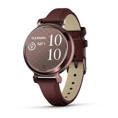 Смарт-годинник Garmin Lily 2 Classic темно-бронзовий із шовковичним шкіряним ремінцем 010-02839-03 фото