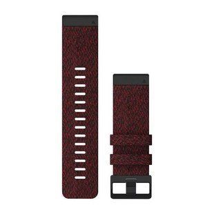 Ремешки для часов Garmin QuickFit 26 нейлоновые, черно-красные 010-12864-06 фото