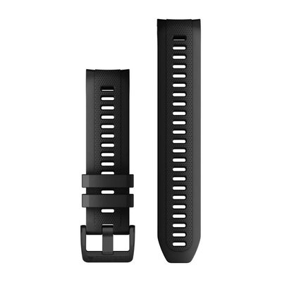 Сменные ремешки для смарт-часов Garmin Approach S70 (22 мм) силиконовые, черные 010-13234-02 фото