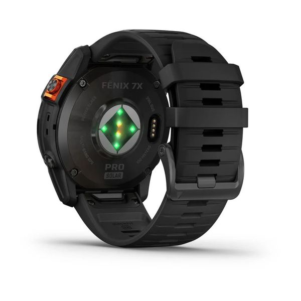 Смарт-часы Garmin fenix 7X Pro Solar Edition сланцево-серые с черным ремешком 010-02778-01 фото