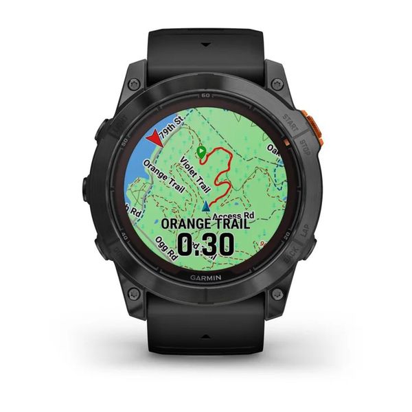 Смарт-часы Garmin fenix 7X Pro Solar Edition сланцево-серые с черным ремешком 010-02778-01 фото