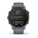 Смарт-часы Garmin fenix 6S Pro Solar Edition аметистово-стальные с серым замшевым ремешком 010-02409-15 фото 8