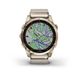Смарт-часы Garmin fenix 7S Sapphire Solar кремово-золотистые титановые с нейлоновым ремешком кремового цвета 010-02539-39 фото 4