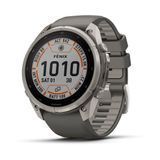 Смарт-часы Garmin fenix 9 Pro Solar (51 мм) inReach титан гравийно-серый/серебристо-серый 010-04339-01 фото