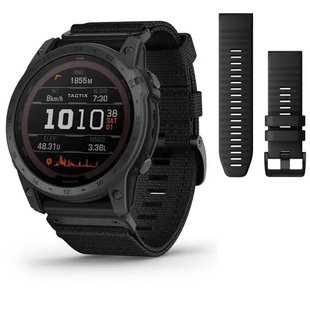 Смарт-годинник Garmin tactix 7 Pro Ballistic Solar із нейлоновим ремінцем 010-02704-21 фото