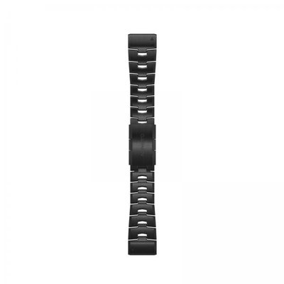 Ремінець для годинника Garmin QuickFit 26 титановий з вентиляцією, з карбоново-сірим DLC-покриттям 010-12864-09 фото