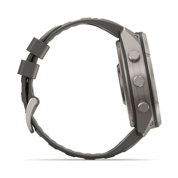 Смарт-годинник Garmin fenix 9 Pro Solar (51 мм) inReach титан гравійно-сірий/сріблясто-сірий 010-04339-01 фото