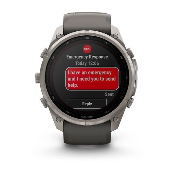 Смарт-годинник Garmin fenix 9 Pro Solar (51 мм) inReach титан гравійно-сірий/сріблясто-сірий 010-04339-01 фото