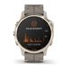 Смарт-часы Garmin fenix 6S Pro Solar Edition светло-золотистые с серым замшевым ремешком 010-02409-26 фото 2