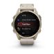 Смарт-часы Garmin fenix 8 AMOLED (43 мм) Sapphire золотистий/известняково-серый кожаный ремешок эксклюзив 010-02903-40 фото 8