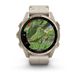 Смарт-часы Garmin fenix 8 AMOLED (43 мм) Sapphire золотистий/известняково-серый кожаный ремешок эксклюзив 010-02903-40 фото 7