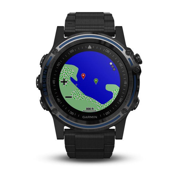 Смарт-часы Garmin Descent Mk1 карбоново-серые с титановым DLC ремешком 010-01760-11 фото