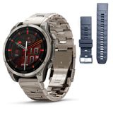 Смарт-часы Garmin fenix 8 AMOLED (47 мм) Sapphire титан з титановым ремешком 010-02904-40 фото