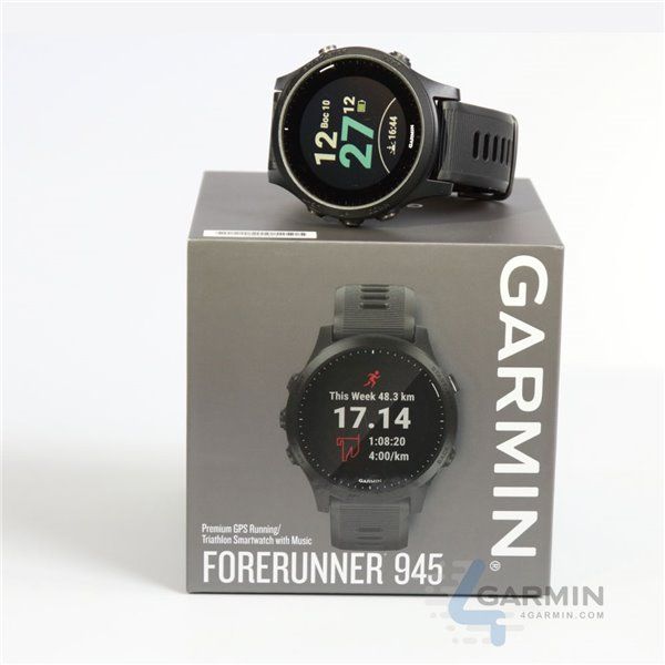 Смарт-часы Garmin Forerunner 945 с черным ремешком 010-02063-01 фото