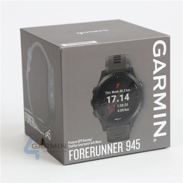 Смарт-годинник Garmin Forerunner 945 з чорним ремінцем 010-02063-01 фото