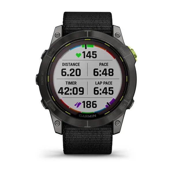 Смарт-часы Garmin Enduro 2 с черным нейлоновым ремешком 010-02754-01 фото