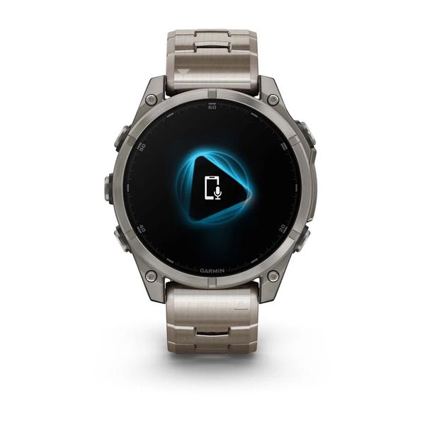 Смарт-годинник Garmin fenix 8 AMOLED (47 мм) Sapphire титан з титановим ремінцем 010-02904-40 фото