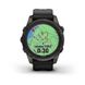 Смарт-часы Garmin fenix 7S Pro Sapphire Solar Edition карбоново-серые титановые DLC с черным ремешком 010-02776-11  фото 7