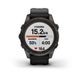 Смарт-часы Garmin fenix 7S Pro Sapphire Solar Edition карбоново-серые титановые DLC с черным ремешком 010-02776-11  фото 9