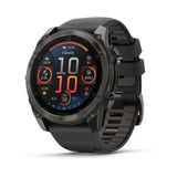 Смарт-часы Garmin fenix 8 AMOLED (51 мм) Sapphire карбоново-серый DLC черный/гравийно-серый 010-02905-21 фото