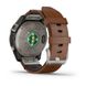 Смарт-часы Garmin fenix 7 Pro Sapphire Solar Edition титановые с каштановым кожаным ремешком 010-02777-30 фото 12
