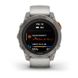 Смарт-часы Garmin fenix 7 Pro Sapphire Solar Edition титановые с туманно-серым/темно-оранжевым ремешком 010-02777-21 фото 2