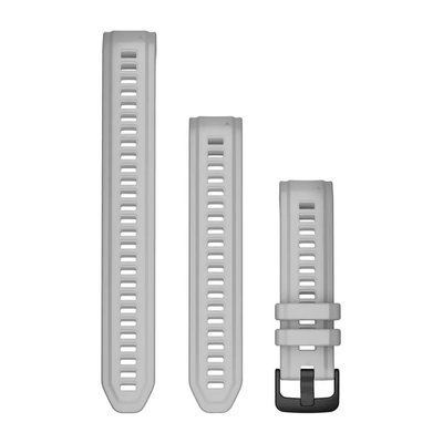 Змінні ремінці для смарт-годинника Garmin Instinct 2S Collection (20 мм) силіконові, туманно-сірі 010-13104-01 фото
