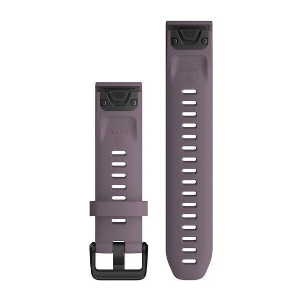 Ремінці для годинника Garmin QuickFit 20 силіконові, пурпурові 010-12871-00 фото