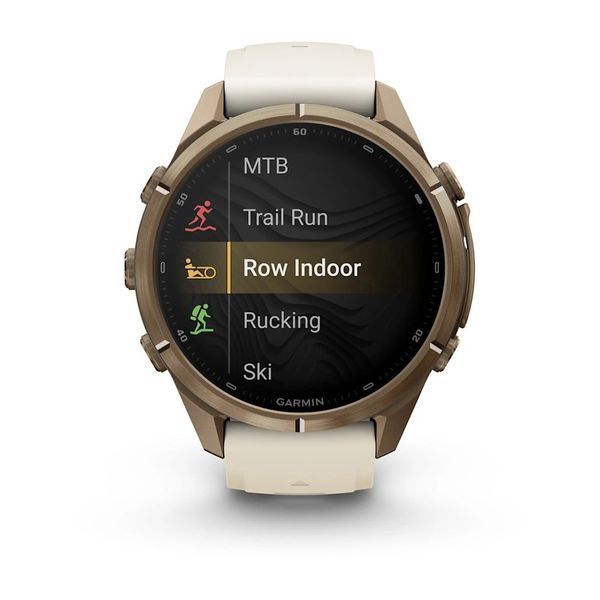 Смарт-годинник Garmin fenix 9 Pro (43 мм) inReach золотистий титан кремовий/французький сірий 010-04335-21 фото