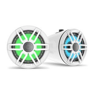 Морські динаміки Fusion XS Marine Wake Tower 6,5&rdquo; 200 Вт спортивні білі із світлодіодним підсвічуванням RGB  010-02583-00 фото