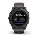 Смарт-часы Garmin fenix 7X Pro Sapphire Solar Edition карбоново-серые титановые DLC с титановым вентилируемым браслетом 010-02778-30 фото 8