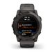 Смарт-часы Garmin fenix 7X Pro Sapphire Solar Edition карбоново-серые титановые DLC с титановым вентилируемым браслетом 010-02778-30 фото 2
