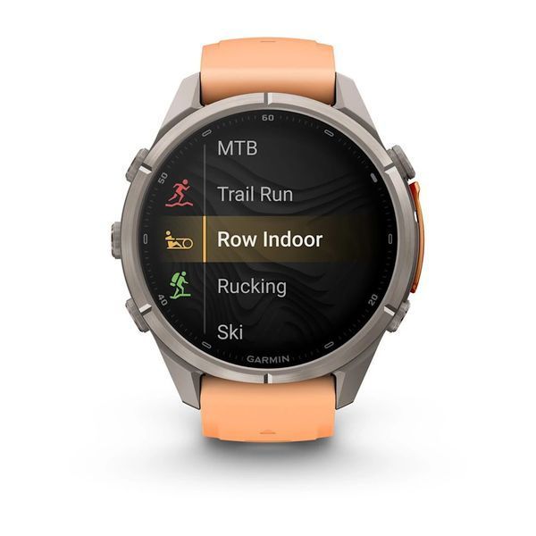Смарт-годинник Garmin fenix 9 Pro (43 мм) inReach титан рожева устриця/осінньо-помаранчевий 010-04335-01 фото