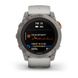 Смарт-часы Garmin fenix 7X Pro Sapphire Solar Edition титановые с туманно-серым/темно-оранжевым ремешком 010-02778-15 фото 2