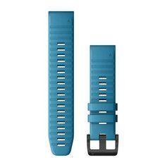 Ремінці для годинника Garmin QuickFit 22 силіконові, хмарно-блакитні 010-12863-20 фото
