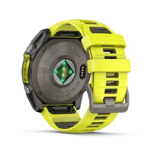 Смарт-часы Garmin fenix 8 (51 мм) Sapphire Solar титан ярко-желтый/графитовый 010-02907-21 фото