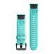 Ремешки для часов Garmin QuickFit 20 силиконовые бирюзовые 010-13102-05 фото 2