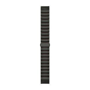 Ремешок для часов Garmin QuickFit 22 гибридный титаново-силиконовый карбоново-серый DLC 010-12738-00 фото