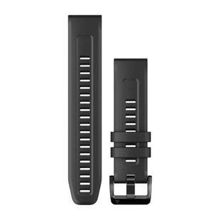 Ремешки для часов Garmin QuickFit 22 силиконовые черные 010-13111-00 фото