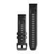 Ремешки для часов Garmin QuickFit 22 силиконовые черные 010-13111-00 фото 2