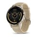Смарт-часы Garmin Venu 3s французский серый с золотистым стальным безелем и кожаным ремешком 010-02785-55 фото 1
