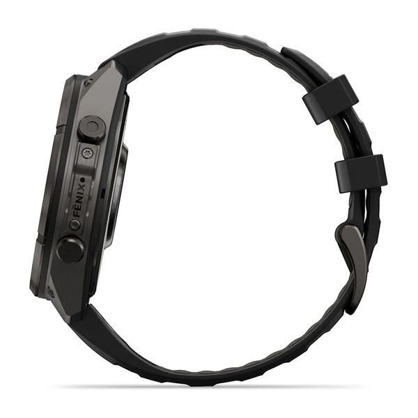 Смарт-годинник Garmin fenix 9 Pro (47 мм) inReach карбоново-сірий DLC титан чорний/гравійно-сірий 010-04336-11 фото